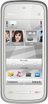 Nokia 5228 White Silver