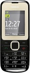  Nokia C2-00 Duos Jet Black
